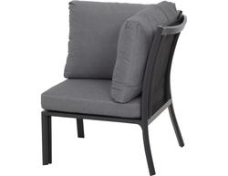 Produktbild von Loungesofa                 Metall
                    grau
    ca. 75 x 86 x 77 cm 
| Möbel Inhofer
