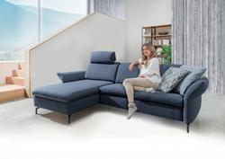 Produktbild von Ecksofa                 Polyester
                    grau
        VIA | Möbel Inhofer