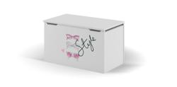 Produktbild von Beimöbel   FASHION PINK
 Meblik                 Holzwerkstoff
                     weiß
     ca. 39x42x70 cm | Möbel Inhofer