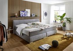 Produktbild von Boxspringbett ca. 218 x 108 x 248 cm Sun Garden                 silber
     | Möbel Inhofer