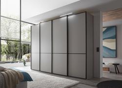 Produktbild von Schwebetürenschrank ca. 300 x 217 x 67 cm Wiemann                 grau
     | Möbel Inhofer