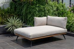 Produktbild von Loungeottomane                 Textil
                    braun
    ca. 107 x 66 x 157 cm 
| Möbel Inhofer