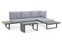 Produktbild von Lounge-Set                 Textil
                    grau
    ca. 175 x 70 x 78 cm 
| Möbel Inhofer