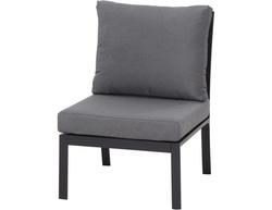 Produktbild von Loungesofa                 Metall
                    grau
    ca. 77 x 86 x 77 cm 
| Möbel Inhofer