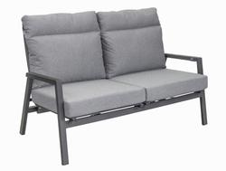 Produktbild von Loungesofa                 Textil
                    grau
    ca. 152 x 98 x 81 cm 
| Möbel Inhofer