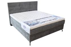 Produktbild von Boxspringbett ca. 200 x 115 x 180 cm Vito                 grau
     | Möbel Inhofer