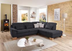 Produktbild von Ecksofa                 Polyester
                    Blau
        VALMONDO | Möbel Inhofer