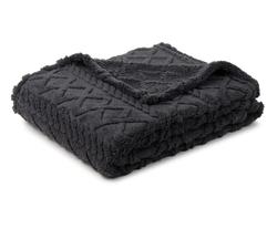 Produktbild von Kuscheldecke Ambiente Trendlife                 schwarz
     | Möbel Inhofer