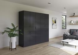 Produktbild von Drehtürenschrank ca. 226 x 210 x 54 cm rauch BLUE                 grau
     | Möbel Inhofer