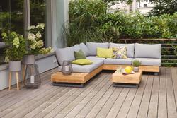 Produktbild von Loungesofa                 Holz
                    braun
    ca. 250 x 75 x 210 cm 
| Möbel Inhofer