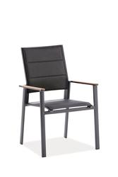 Produktbild von Gartenstuhl                 Metall
                    schwarz
    ca. 63 x 96 x 62 cm 
| Möbel Inhofer
