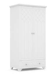Produktbild von Kinderschrank   ROYAL
 Meblik                 Holzwerkstoff
                     weiß
     ca. 106x205x64 cm | Möbel Inhofer