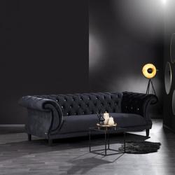 Produktbild von Sofa 3-Sitzer                 Polyester
                    schwarz
        Glööckler by Max Winzer | Möbel Inhofer