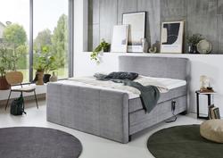 Produktbild von Boxspringbett ca. 200 x 112 x 180 cm Sun Garden                 grau
     | Möbel Inhofer