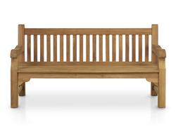 Produktbild von Gartenbank                 Holz
                    braun
    ca. 68 x 94 x 180 cm 
| Möbel Inhofer