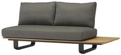Produktbild von Loungeliege                 Textil
                    grau
    ca. 190 x 65 x 80 cm 
| Möbel Inhofer