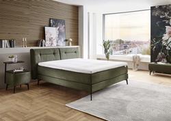 Produktbild von Boxspringbett ca. 222 x 89 x 204 cm Hukla                 grün
     | Möbel Inhofer
