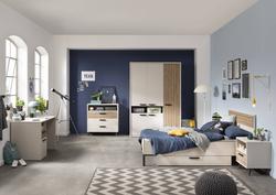 Produktbild von Schlafzimmer   BRAVO
 Composad                 Holzwerkstoff
      ca. 206x94x126 cm | Möbel Inhofer