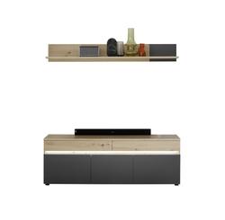 Produktbild von Lowboard                Holzwerkstoff
                    schwarz
    ca. 160 cm | Möbel Inhofer
