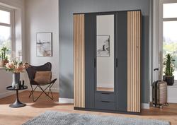 Produktbild von Drehtürenschrank ca. 135 x 58 x 199 cm Wimex Wohnbedarf                 grau
     | Möbel Inhofer