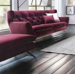 Produktbild von Sofa 3-Sitzer                 Polyester
                    lila
        LASCONDO | Möbel Inhofer