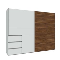 Produktbild von Schwebetürenschrank ca. 250 x 200 x 61 cm Forte                 grau
     | Möbel Inhofer