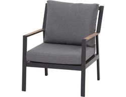 Produktbild von Loungesessel                 Metall
                    grau
    ca. 77 x 86 x 70 cm 
| Möbel Inhofer