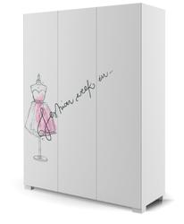 Produktbild von Kleiderschrank   FASHION PINK
 Meblik                 Holzwerkstoff
                     weiß
     ca. 56x200x150 cm | Möbel Inhofer