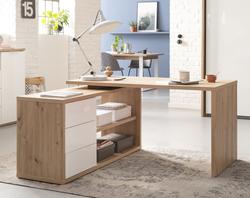 Produktbild von Eckschreibtisch                 braun
                    Holzwerkstoff
    | Möbel Inhofer