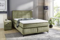 Produktbild von Boxspringbett ca. 222 x 120 x 153 cm Dreamoro                 grün
     | Möbel Inhofer