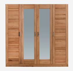 Produktbild von Kleiderschrank ca. 202 x 205 x 60 cm Elfo-Möbel                 braun
     | Möbel Inhofer
