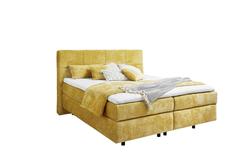 Produktbild von Boxspringbett ca. 215 x 125 x 180 cm MONDO                 gelb
     | Möbel Inhofer