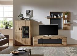 Produktbild von Anbauwand Ideal                 Holz
                    grau
     | Möbel Inhofer