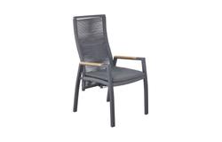 Produktbild von Gartenstuhl                 Textil
                    grau
    ca. 57 x 107 x 63 cm 
| Möbel Inhofer