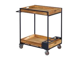 Produktbild von Servierwagen                 Metall
                    schwarz
    ca. 43 x 79 x 70 cm 
| Möbel Inhofer