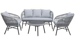 Produktbild von Gartenmöbelset                 Textil
                    grau
    ca. 146 x 76 x 70 cm 
| Möbel Inhofer