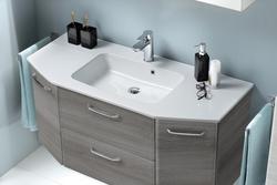 Produktbild von Waschtischunterschrank ca. 111 x 51 x 48 cm                 grau
    | Möbel Inhofer