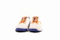 Produktbild von Kinder-Tennisschuhe  JR. ULTRASCENDOR OMNI, 4.5, White/Electric Blue/Orange