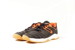 Produktbild von Kinder-Hallenschuhe Court Stabil, 3, schwarz-rot