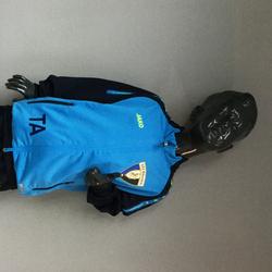 Produktbild von Jako Polyesterjacke, 128, blau/marine/neongelb Mit Initialen