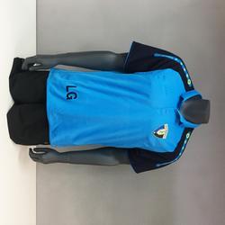 Produktbild von Jako Polo, 3XL, blau/marine/neongelb Ohne Initialen