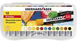 Produktbild von EBERHARD FABER Ölpastellkreide 12er Plastikbox