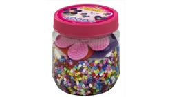 Produktbild von Hama - Dose mit 4000 Bügelperlen und drei Stiftplatten