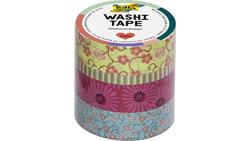Produktbild von folia Washi-Tape Blumenreigen 4er-Set
