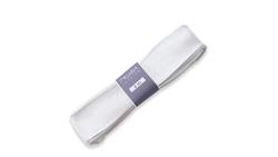 Produktbild von TRUBA Chiffonband mit Draht weiss 25mm x 4m