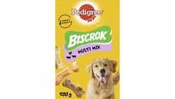 Produktbild von Pedigree Hundetrockenfutter Biscrok in 3 Geschmacksrichtungen