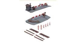 Produktbild von Faller 120173 - H0 - Bahnübergang beschrankt - mit zwei kleinen Häuschen