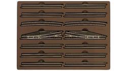 Produktbild von Märklin 8190 Mini-Club - Gleis Erweiterungspackung E mit Handweichen