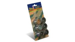 Produktbild von Revell 32340 - Militärfarben-Set (6x14ml Farben)