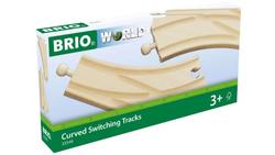 Produktbild von BRIO Bahn - Bogenweichen